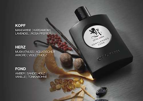 pánská EdT Gentleman Code Silver Otto Kern