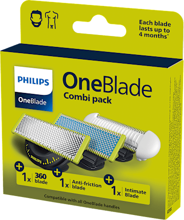 Zamjenska britvica One Blade Combi pack PHILIPS OneBlade
