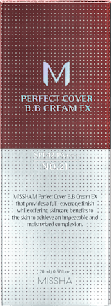 Krem BB M Perfect Cover SPF 42 PA+++ nr 21 Light Beige MISSHA