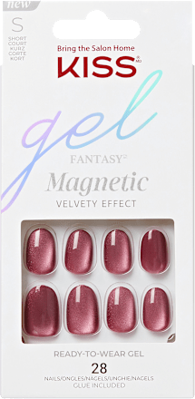 umělé nehty Gel Fantasy Magnetic KISS