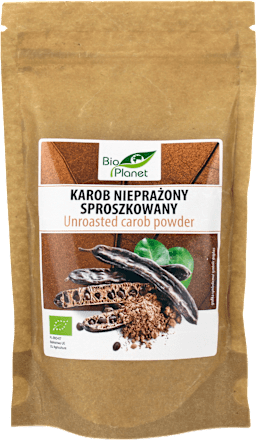 Karob nieprażony sproszkowany  Bio Planet