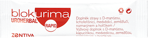 sáčky UROHERBAL RAPID 10x2,3g blokurima