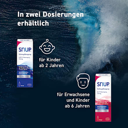 SNUP Schnupfenspray 0,1 %  Xylometazolinhydrochlorid Nasenspray, Lösung SNUP