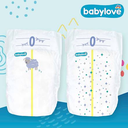 Windeln Premium Newborn XS Gr. 0 (bis 3 kg) babylove