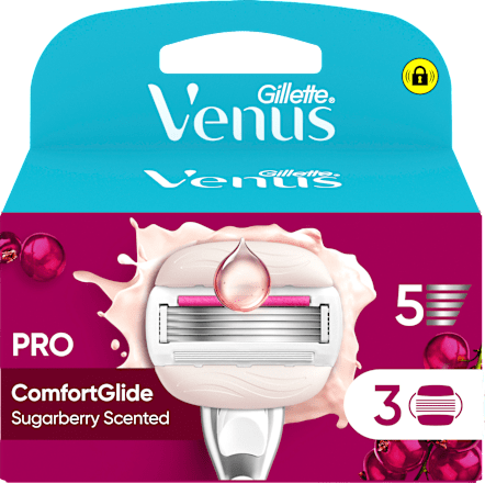 Lame PRO Comfort glide Sugarberry Gillette Venus