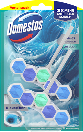 WC-Stein Blauspüler Ocean Domestos