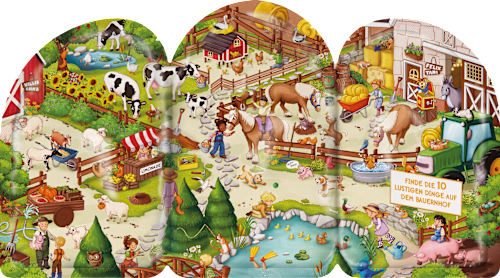 Kinder Badezusatz Auf dem Bauernhof mit Wimmelbild (3x40 ml) tetesept: KIDS