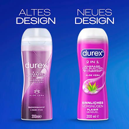 Gleitgel & Massage 2in1 Aloe Vera Durex