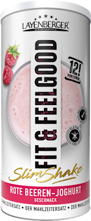 Diät Shake, Slim Shake rote Beeren & Joghurt Layenberger Fit+Feelgood