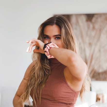 Scrunchie aus Seide, Classic Black Bellody