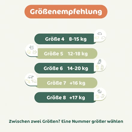 Baby Pants Gr. 4 (8-15 kg) Naty