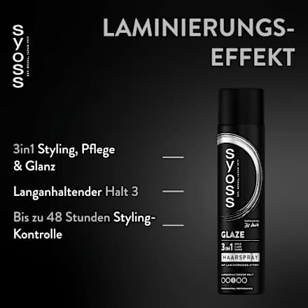 Haarspray Glaze 3in1 syoss