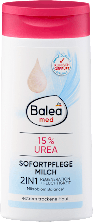 Мляко за тяло 2в1 15% UREA  Balea med