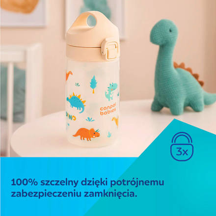 Bidon dla dzieci od 2,5 roku życia niebieski Canpol babies