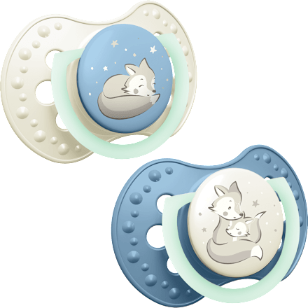 Smoczek 0-6m Night&Day Boy LOVI