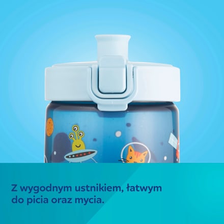 Bidon dla dzieci od 2,5 roku życia, różowy Canpol babies