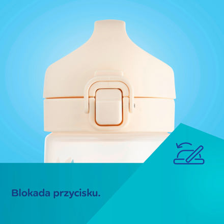 Bidon dla dzieci od 2,5 roku życia, różowy Canpol babies