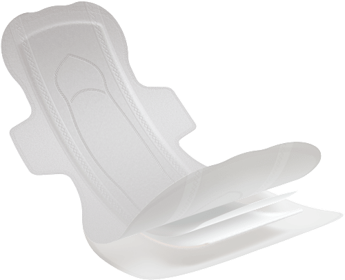 Dyskretne podpaski poporodowe ze skrzydełkami Night Canpol babies