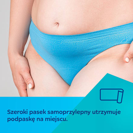 Dyskretne podpaski poporodowe ze skrzydełkami Night Canpol babies