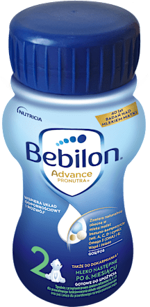 2 Mleko następne gotowe do spożycia  Bebilon