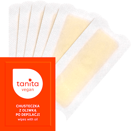 Plastry do depilacji ciała z woskiem (6+2)  Tanita