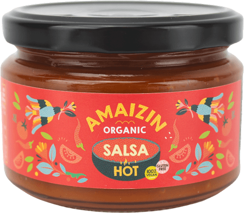 Sos salsa pikantny bezglutenowy bio AMAIZIN ORGANIC