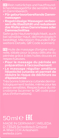 Damm Massageöl Mama WELEDA Mama