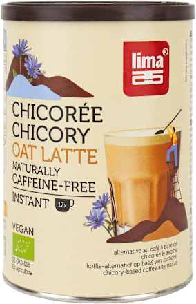 Kawa zbożowa instant owsiana z cykorią latte bio lima