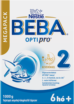 OPTIPRO 2 Tejalapú anyatej-kiegészítő tápszer 6hó+ BEBA