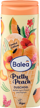 Gel za tuširanje z vonjem breskve in papaje Pretty Peach Balea