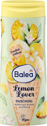 Tusfürdő, Lemon Lover, ananász és citrom illattal Balea