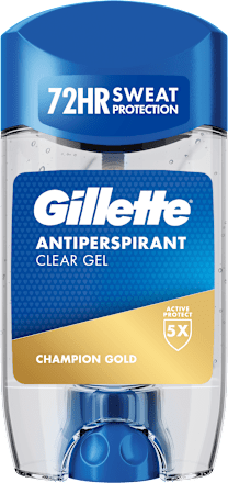 Férfi izzadásgátló gél, Champion Gold Gillette