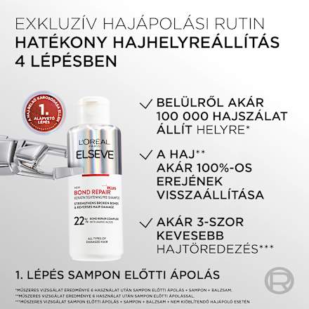 Hajmosás előtti ápoló Bond Repair L'ORÉAL PARiS ELSEVE
