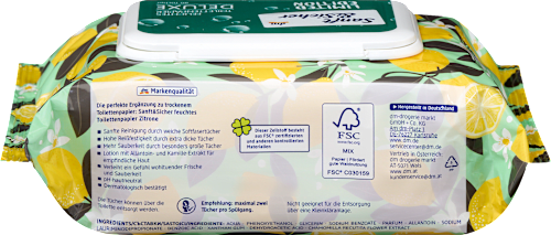 Vlažni toaletni papir Deluxe, više vrsta Sanft&Sicher