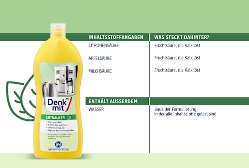 Sredstvo za uklanjanje kamenca u kuhinjskim aparatima Denkmit