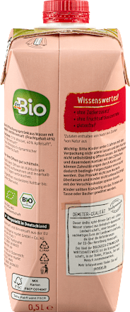 Succo di mela e pera con acqua naturale dmBio