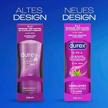 Massage- und Gleitgel 2in1 Aloe Vera Durex