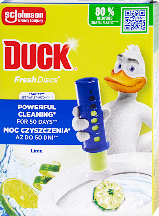 Fresh Discs WC čistič Limetka  DUCK