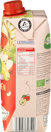 Saft Apfel-Birne mit stillem Wasser, ab dem 6. Monat dmBio
