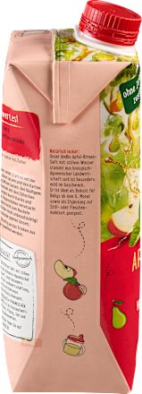 Saft Apfel-Birne mit stillem Wasser, ab dem 6. Monat dmBio