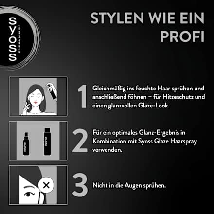 Leave-In Spray Primer Glaze 3in1 syoss