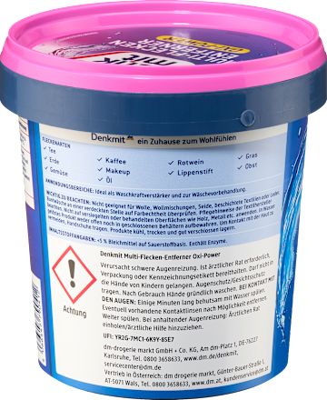 Sredstvo za odstranjevanje madežev Oxi-Power Denkmit