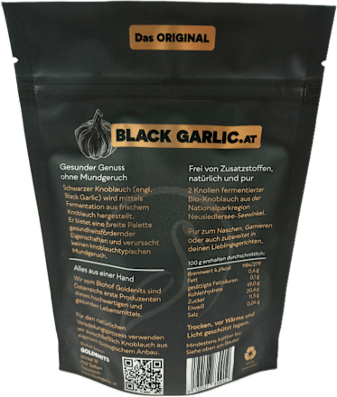 Knoblauch Bio Schwoaza Knofl GOLDENITS