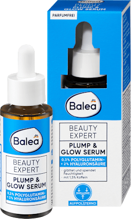 Siero PLUMP & GLOW BEAUTY EXPERT Balea