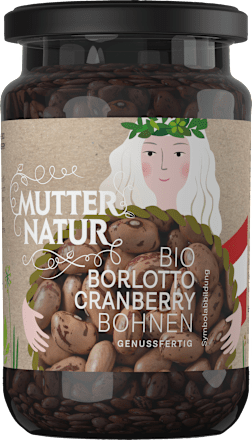 Borlotto Cranberry Bohnen Bio Genussfertig MUTTER NATUR