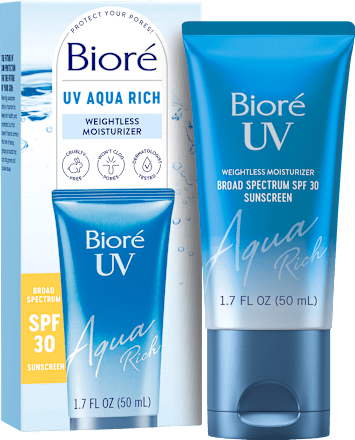 Zaščitna krema za obraz Aqua Rich UV, ZF 30 Bioré