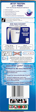 Waschmittelpulver Aprilfrisch Lenor