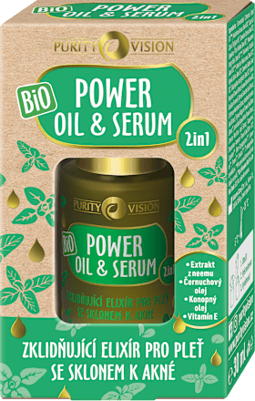 BIO pleťový olej a sérum Power Purity Vision