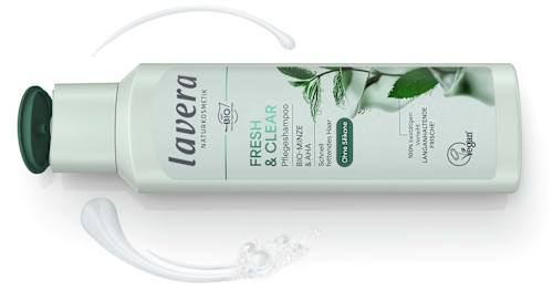Shampoo Fresh & Clear lavera NATURKOSMETIK