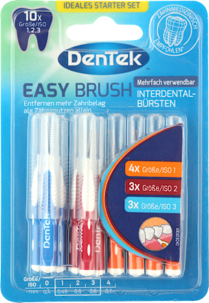 Szczoteczki interdentalne Easy Brush, mix rozmiarów DenTek